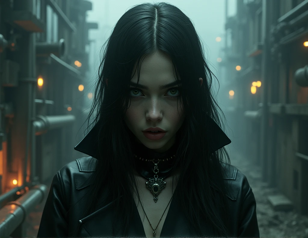 mujer dark, mirada fria, gotico, sombrio, industrial dark cyberpunk playlist, industrial playlist, creepy ebm, creepy techno music, creepy mix, dark mix, dark electro mix