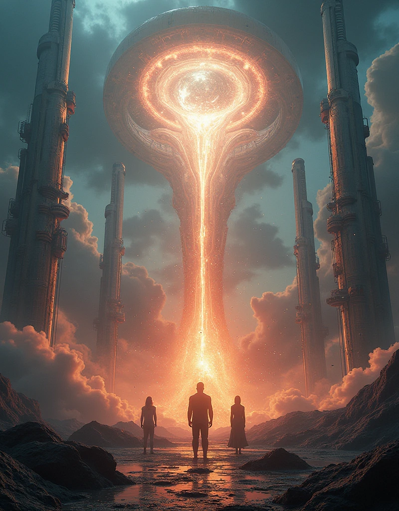 (Highest quality,4K,High resolution,masterpiece:1.2),Very detailed,The Destruction of the World、Human Instrumentality Project