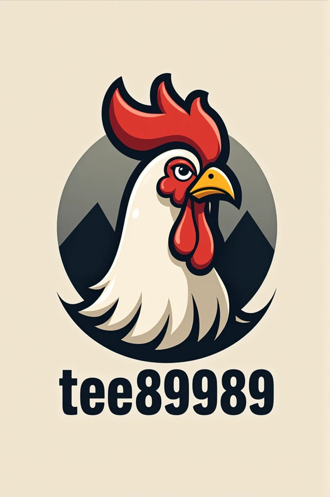 Chicken logo, logo name TEE89989 