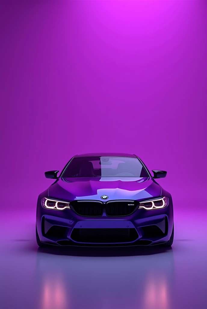 BMW M competition purple background in purple too