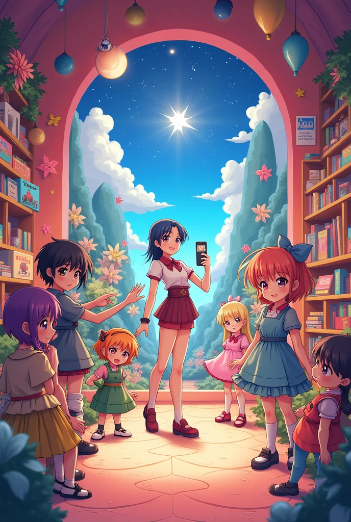 Anime style photo studio
