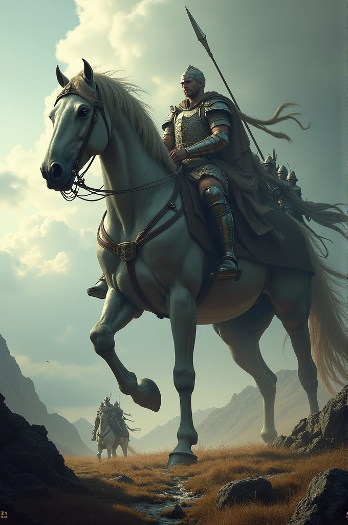 A thousand men on a single horse