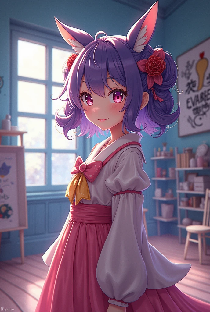 Anime style photography studio