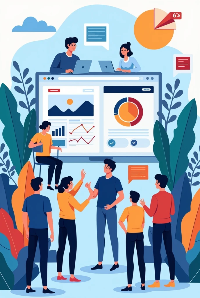 Create me a cover image for a virtual class on how to create a MOOC