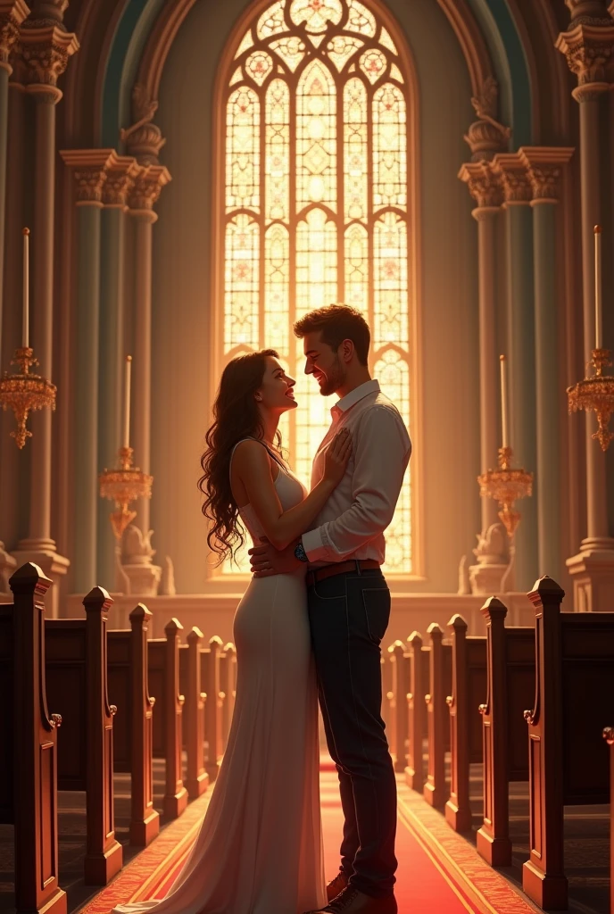 I want you to raise me and my crush together in our church.