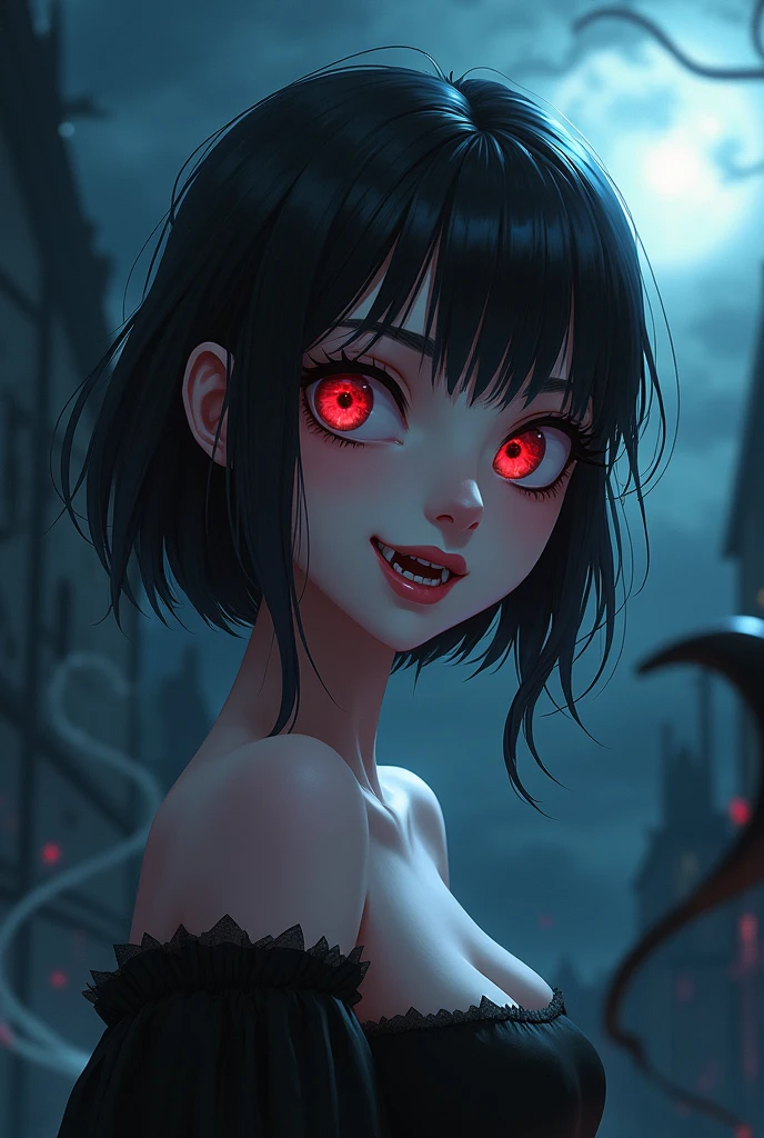 animated vampire girl