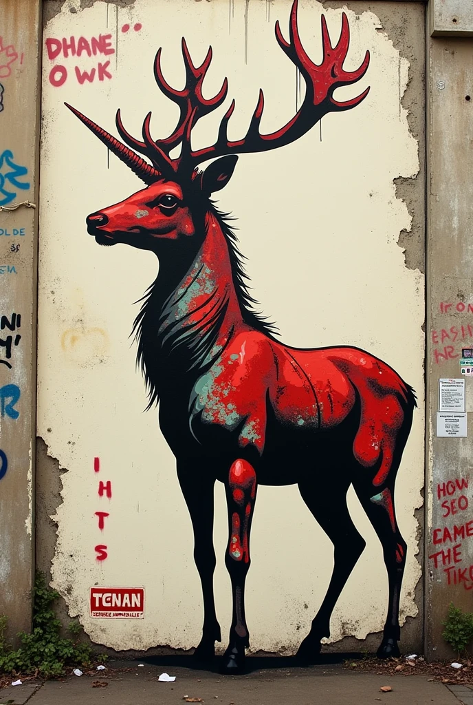 Make the Kirin look like Banksy
