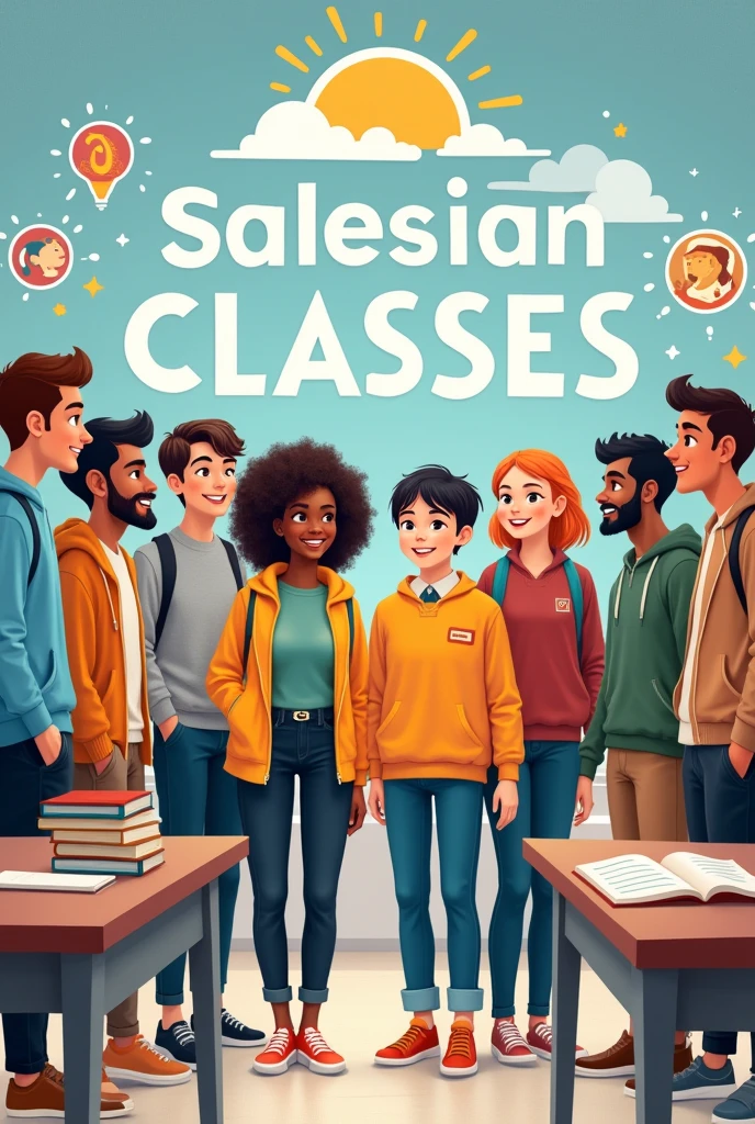 Create an achievement about private classes called Salesian classes