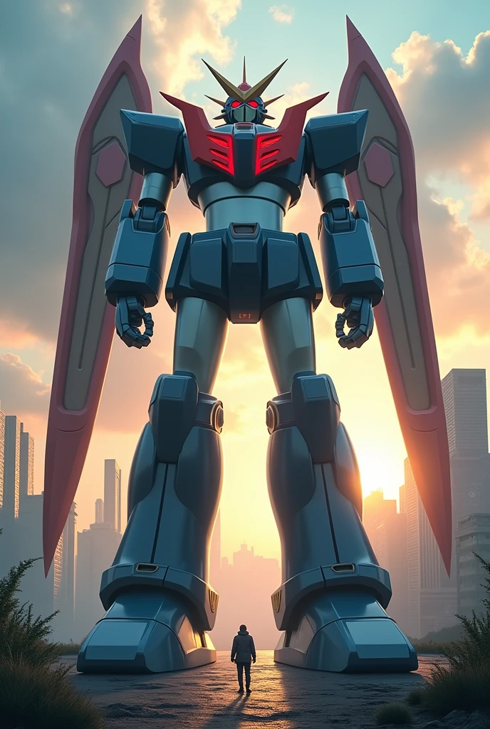 (Highest quality,4K,High resolution,masterpiece:1.2),Very detailed,Human Instrumentality Project、New Century Mazinger、Super Giant Mazinger