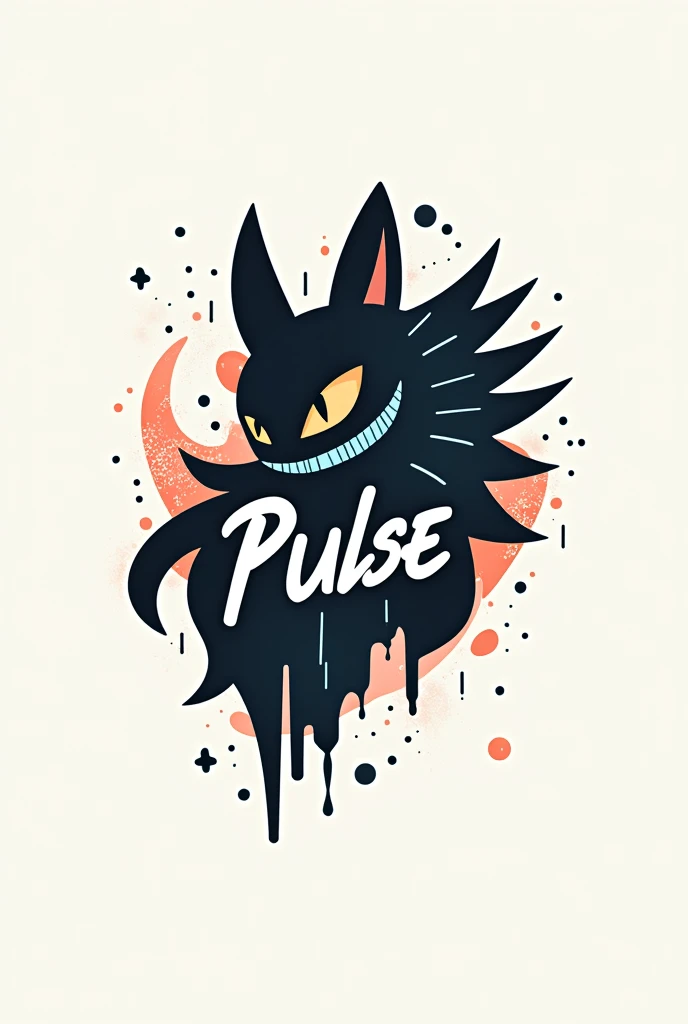 A logo for an urban clothing store. I want it to be something simple and at the same time extraordinary so that it is noticeable that it is from a clothing store.. Do it with things that look better like an animal or weird sparks like that.It's called Pulse