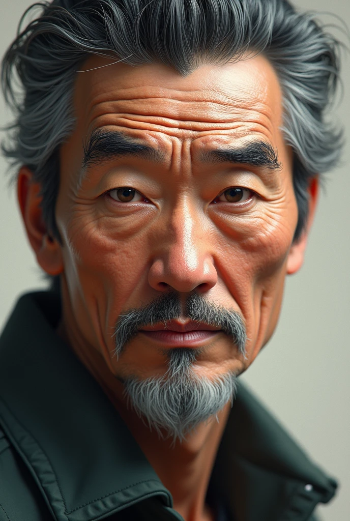 face of a chinese man