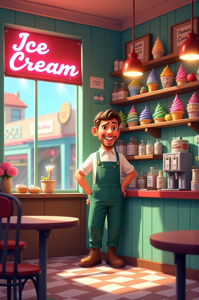 Ice cream shop stan
