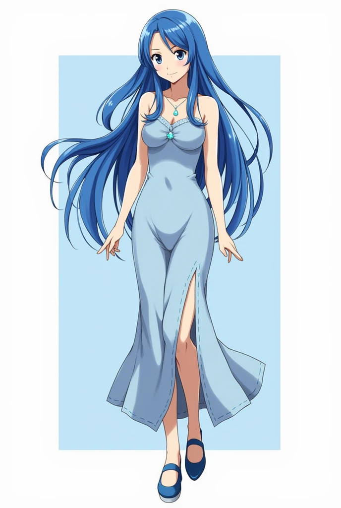 Create everyday outfits that Juvia from Fairy Tail would wear