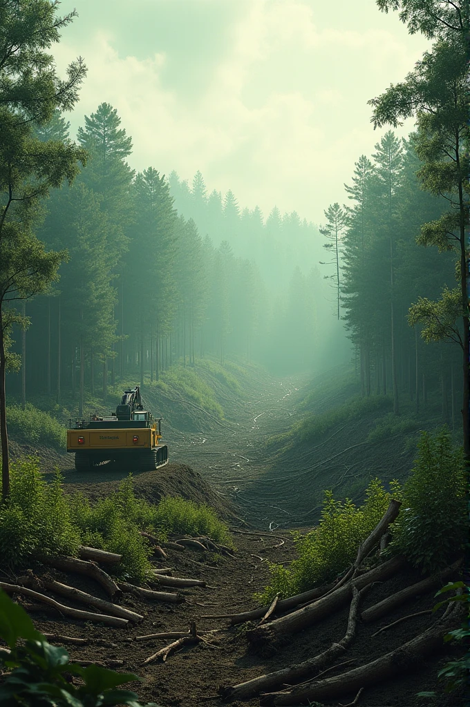 Deforestation in heartland