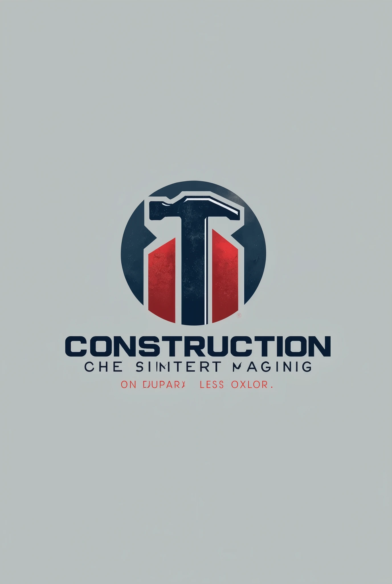 Create a logo for a construction company in the United States