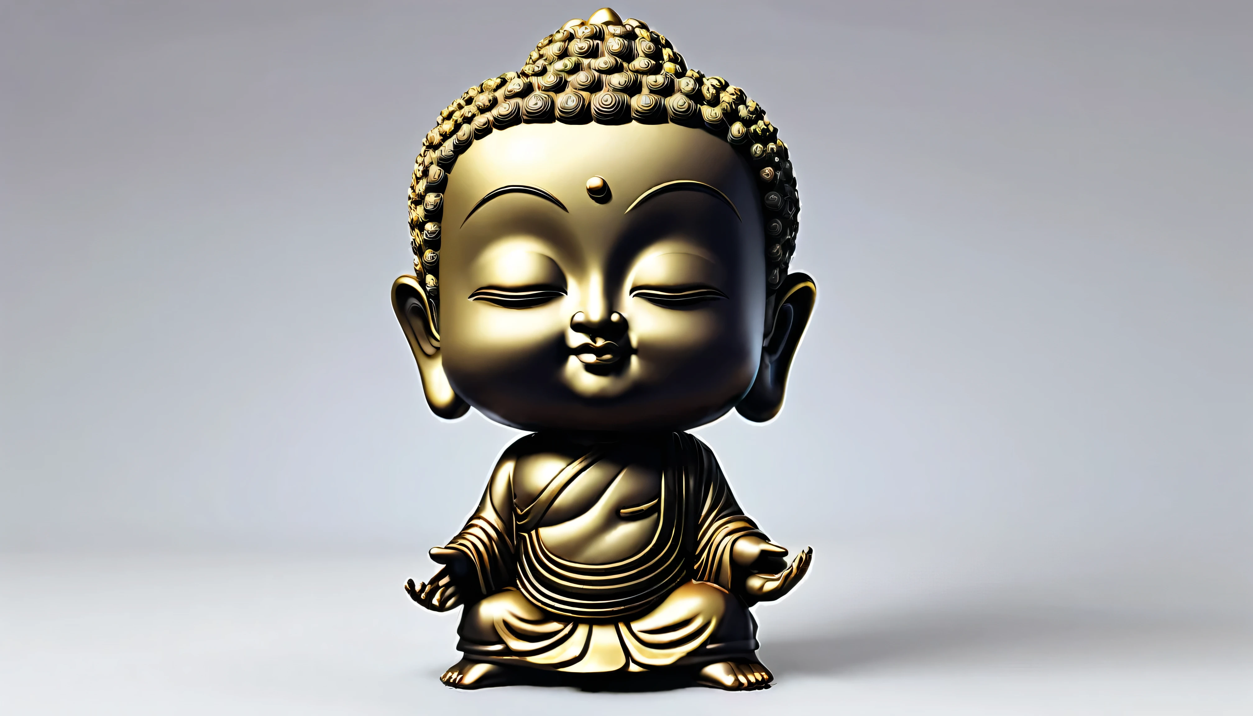 Buddha、Super deformed character style