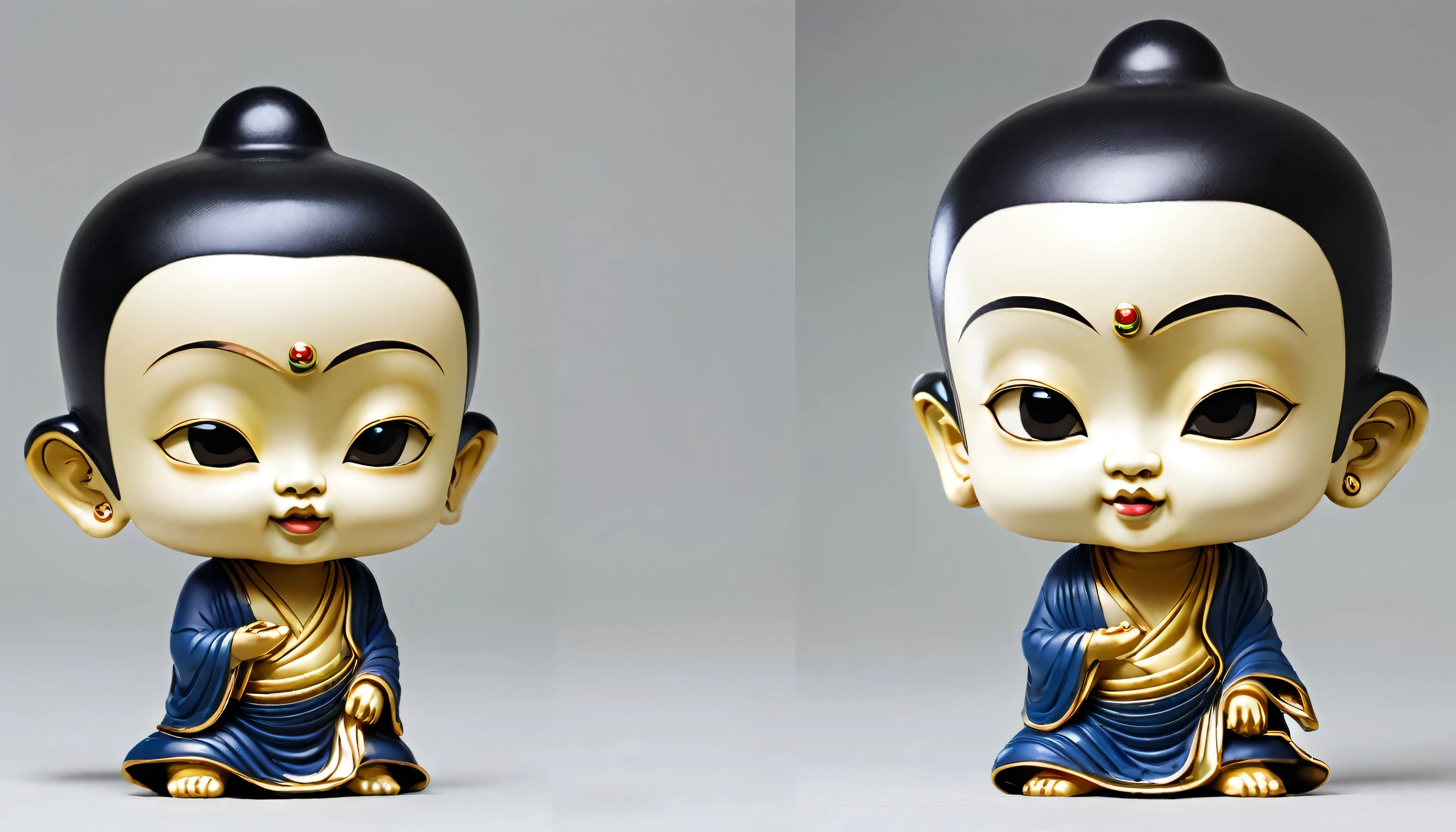Buddha、Super deformed character style