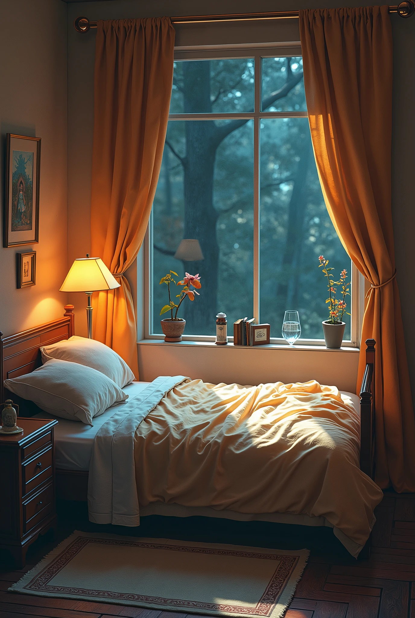 But a bed is much more than a place to sleep. A carnival of dreams, a playground of growth, a haven and a dark warmth in the winter restless nights in the summer. So when you invite someone to lie with you, you are inviting them.  To your safe place, choose wisely.