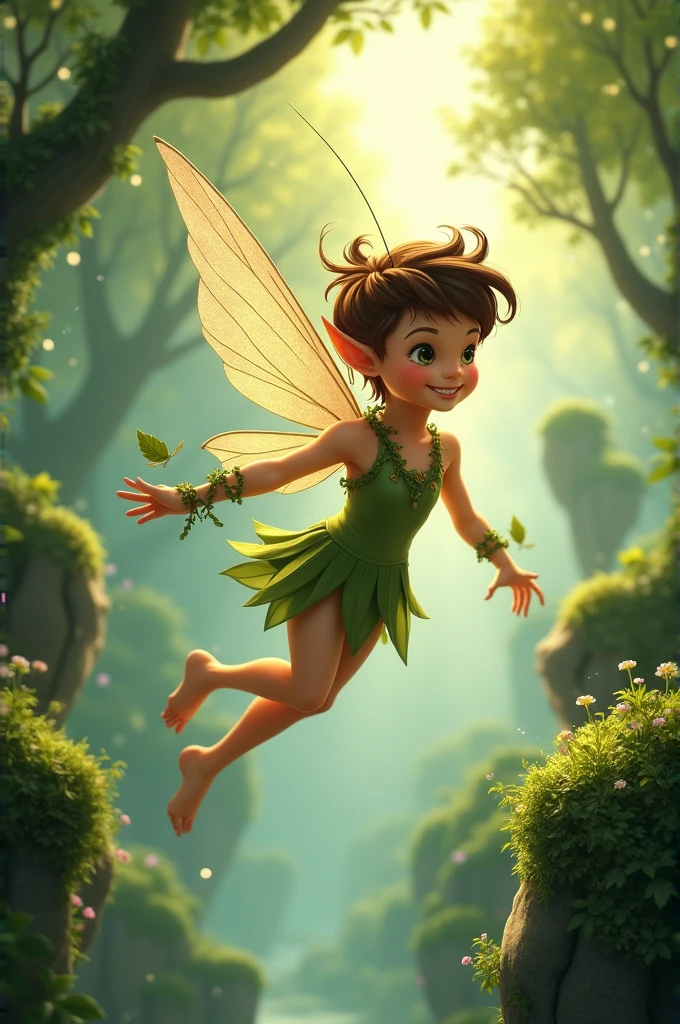 Son of Tinkerbell and Peter Pan