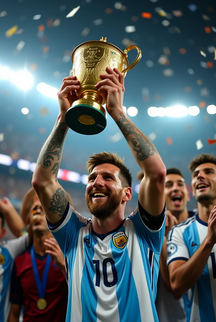 Messi wins the Libertadores Cup