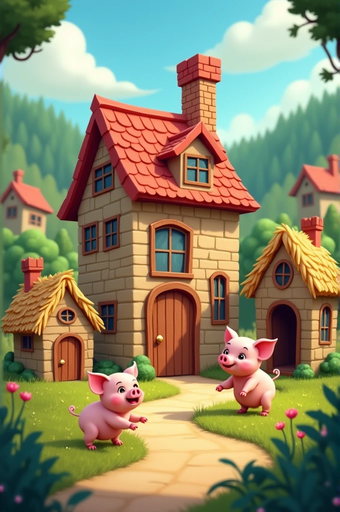 Three little pigs