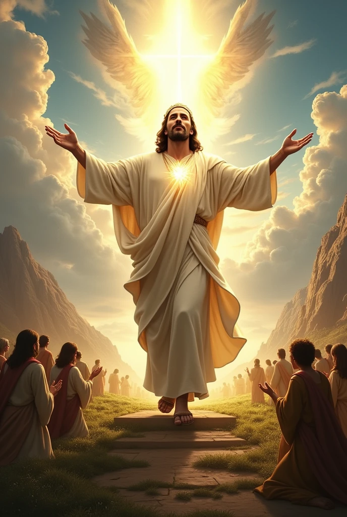 Jesus returning to earth 