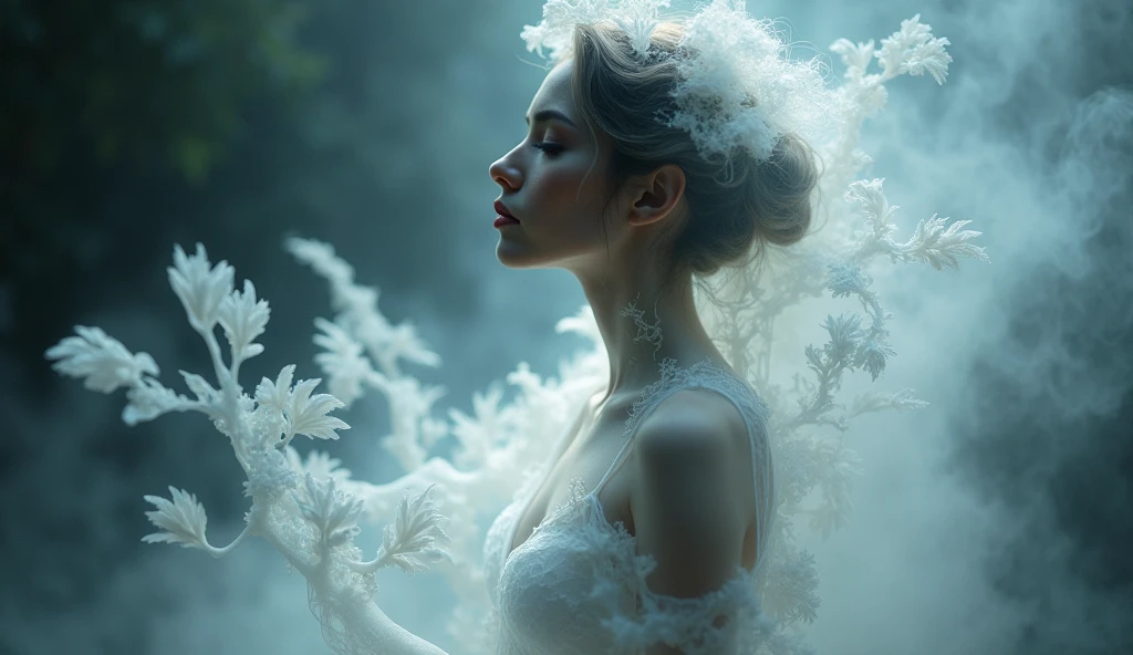 beauty woman in photo 8k, photos taken by hasselblad + incredibly detailed, sharpen, details + professional lighting, photography lighting + 50mm, 80mm, 100m + lightroom gallery + behance photographies + unsplash --ar 2:3