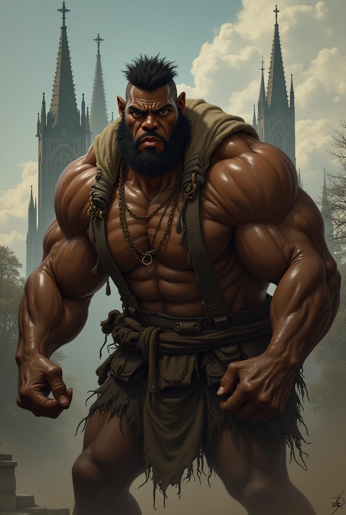 The Hunchback of Notre-Dame of disney in black people