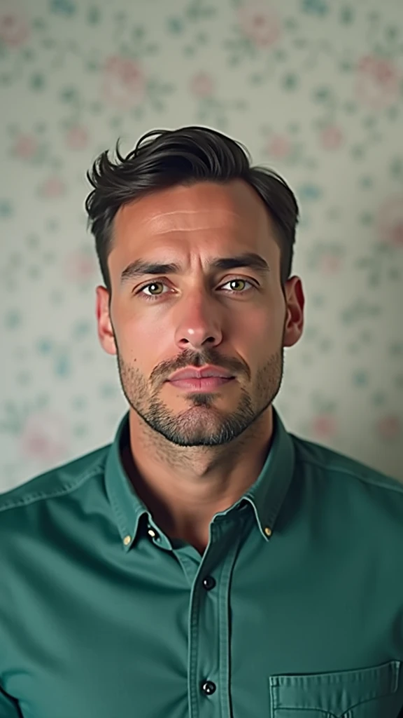 RAW photo of an elegant man, 4, europeu, dark green eyes, black hair blurred background, full body plan, blue jeans, white  shirt, looking at the camera, cinematic, small details, photorrealistic, ultra-realistic photo, 8k hd, dslr, soft lighting, high qualiy, film grain, Fujifilm XT3, (work of art),

