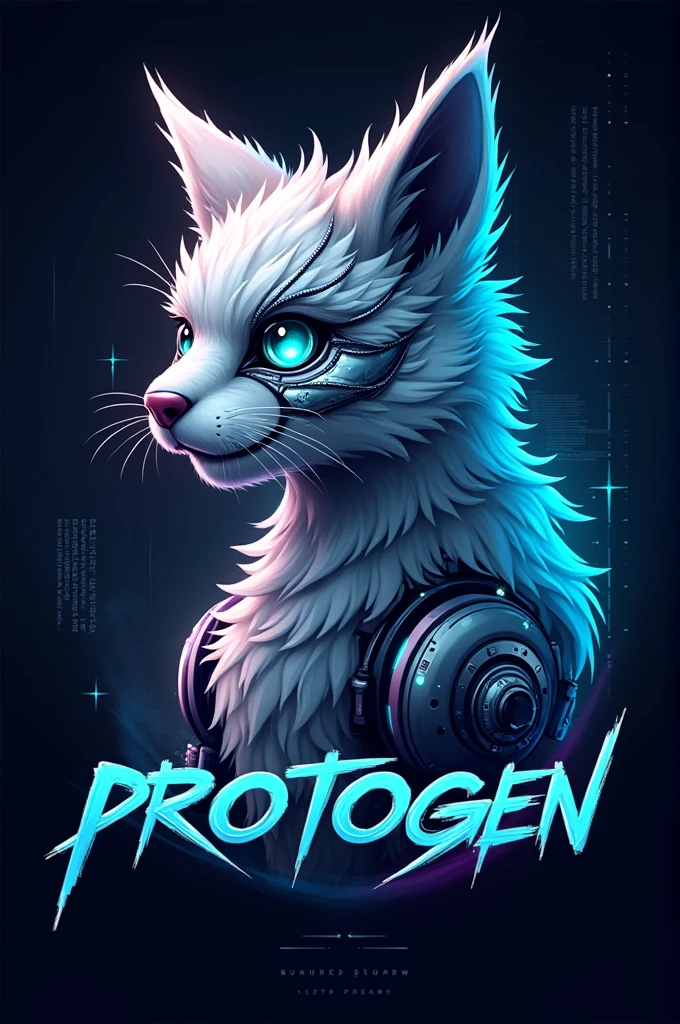Logo Profile Furry Protogen with named Crawl