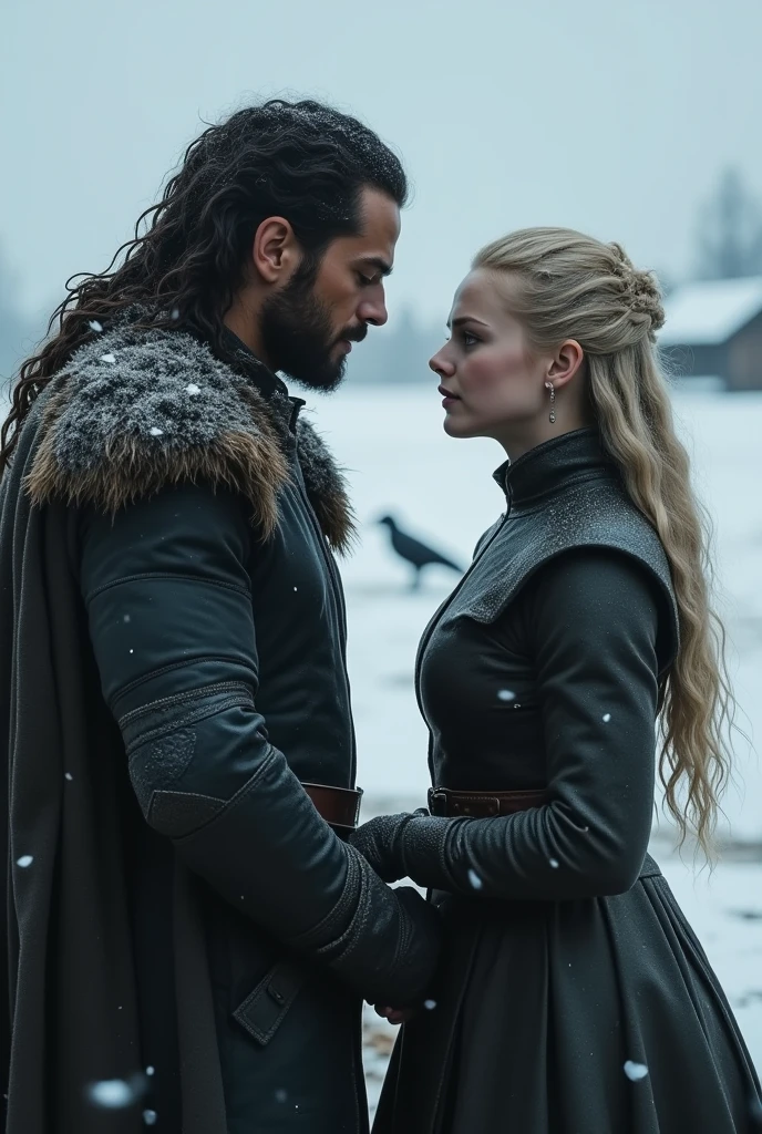Theon Greyjoy and Sansa Stark
