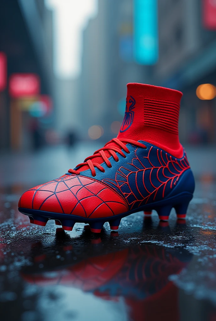 Spiderman football boot 