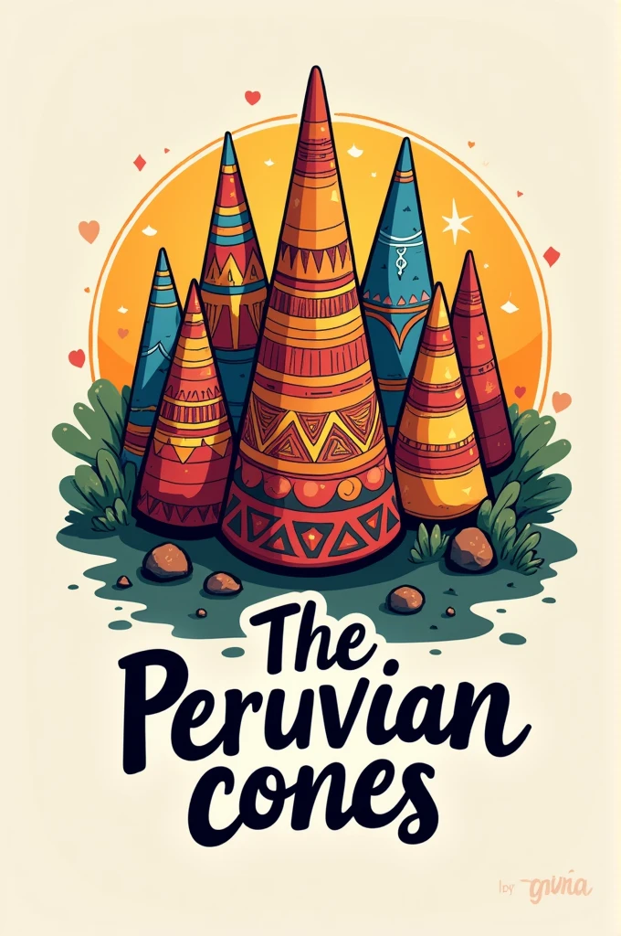 Student group logo, with name the peruvian cones
