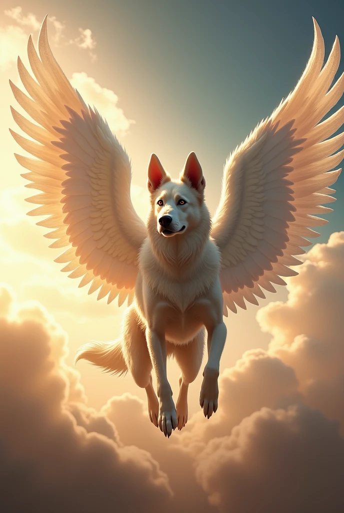 dog with wings