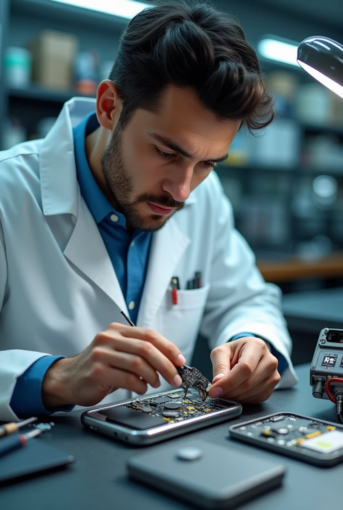 Fixing smartphone