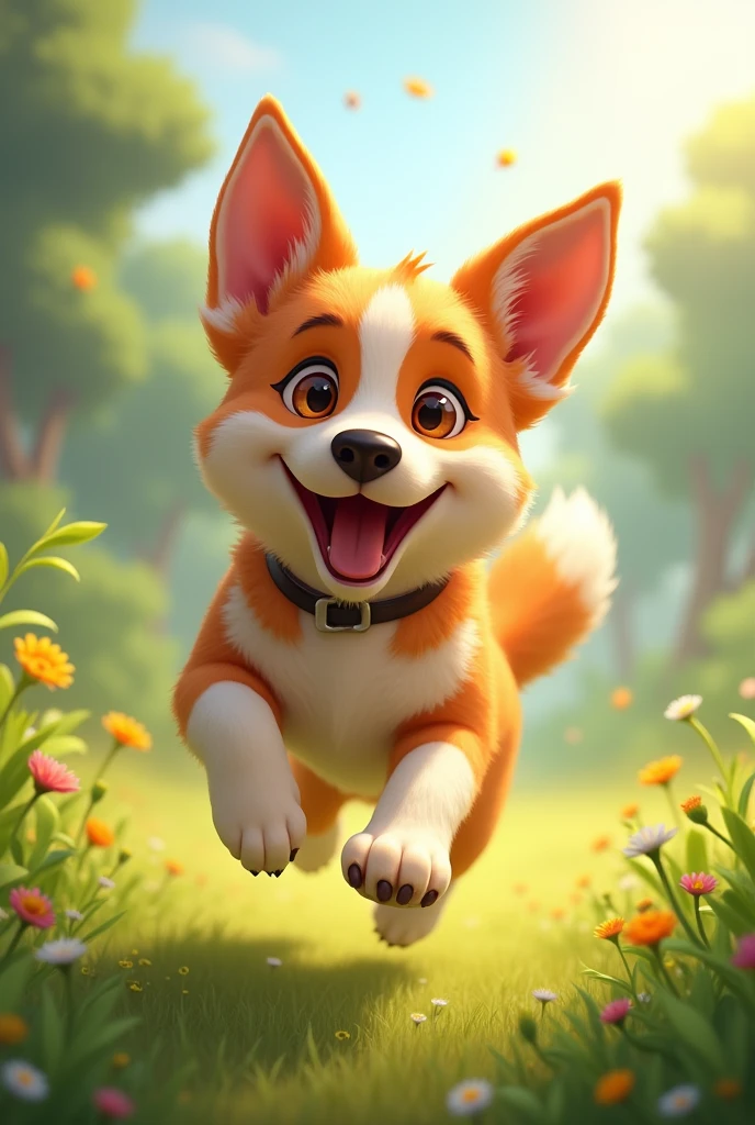 Happy dog