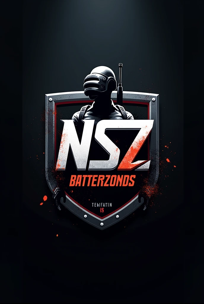 Creat a pubg logo that has the name NSZ , no save zone gaming