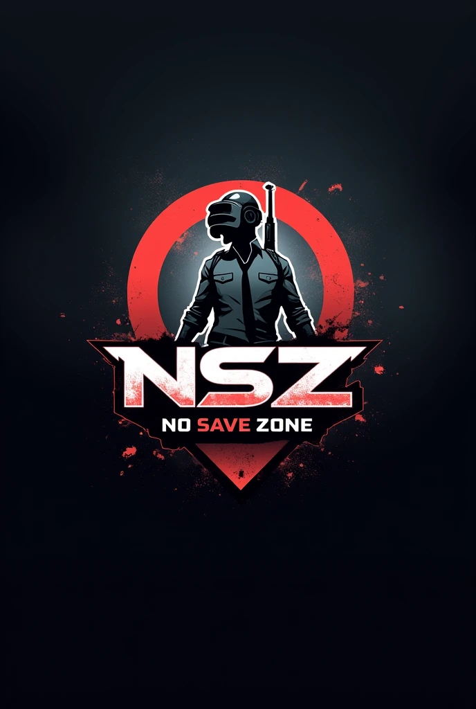 Creat a pubg logo that has the name NSZ , no save zone gaming