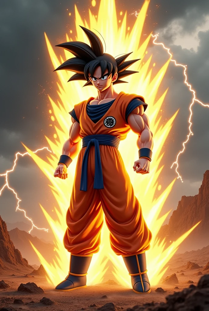 Goku super sayajin