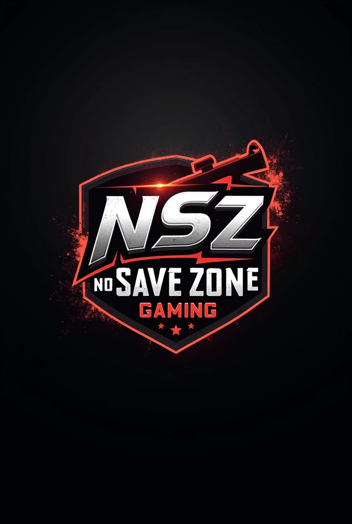 Creat a pubg logo that has the name NSZ , no save zone gaming