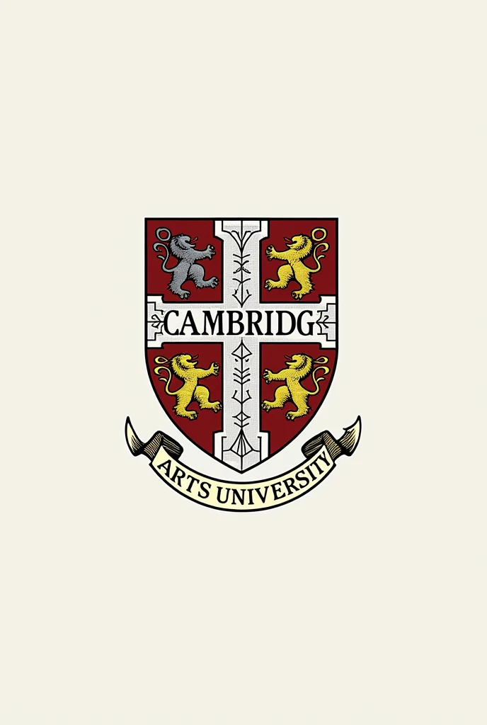 create a logo for an art university, It is called CAMBRIDGE ARTS UNIVERSITY