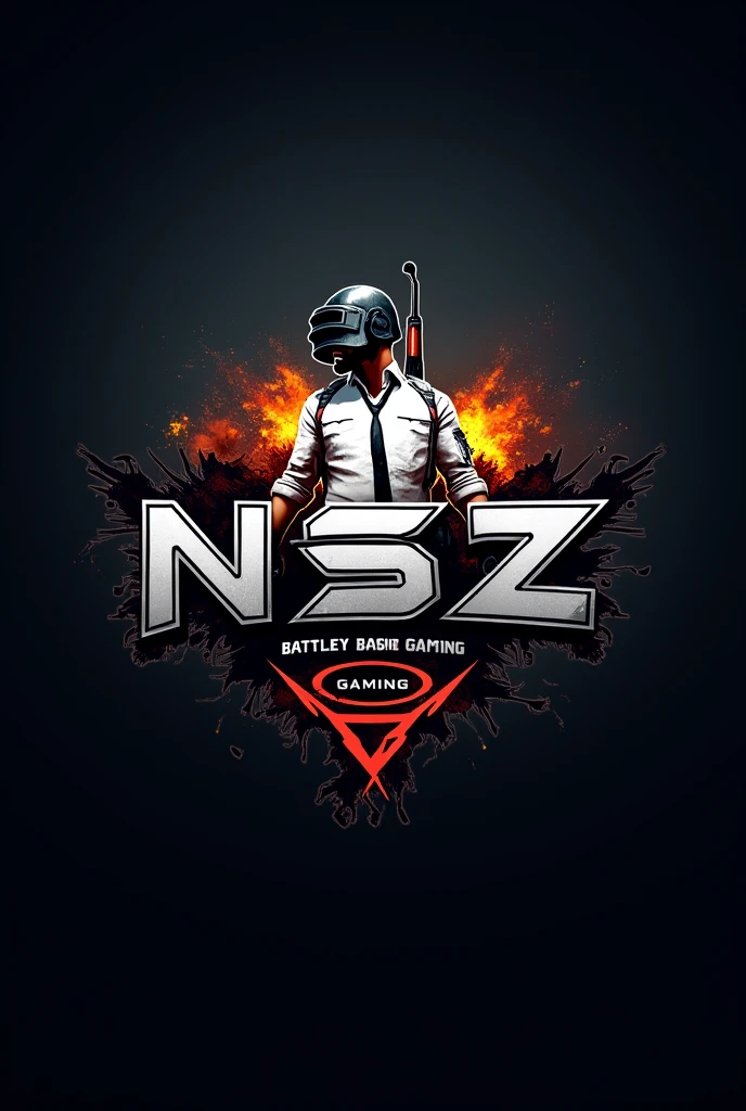 Creat a pubg logo that has the name NSZ , no save zone gaming