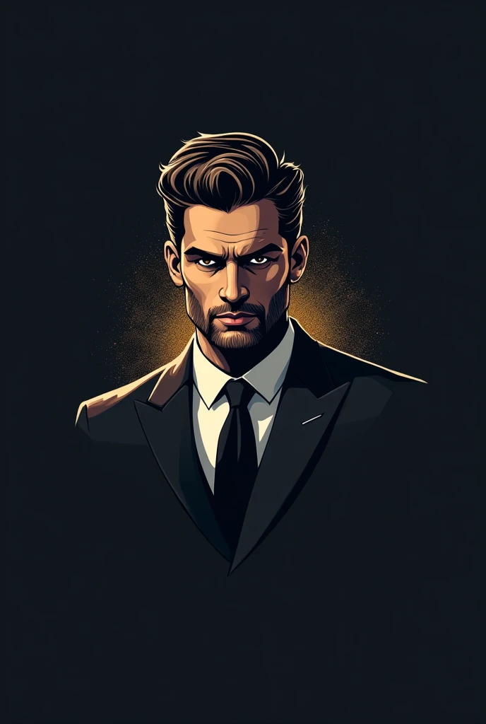 Logo for accessories brand with a man “Centellear”