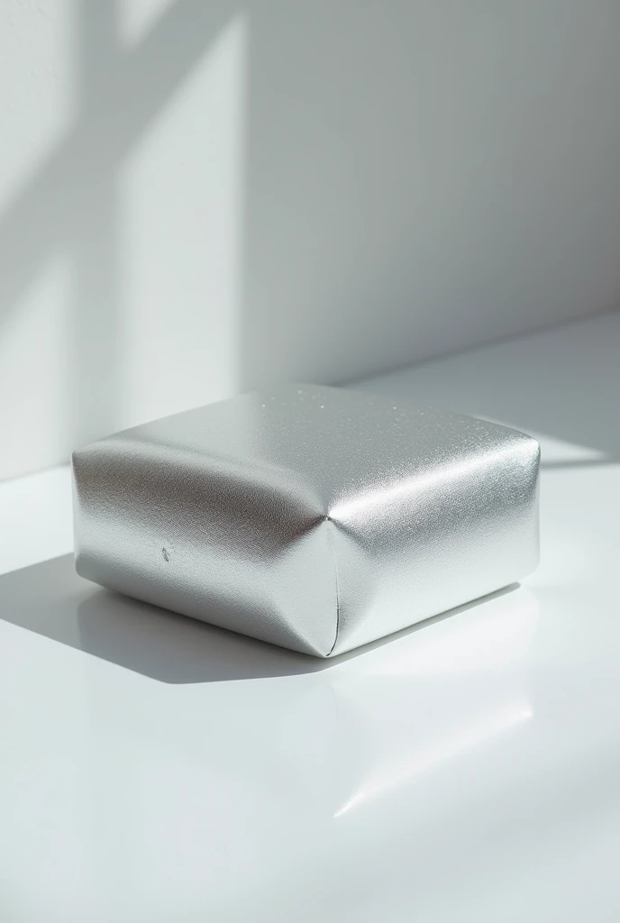 A common soap covered in silver