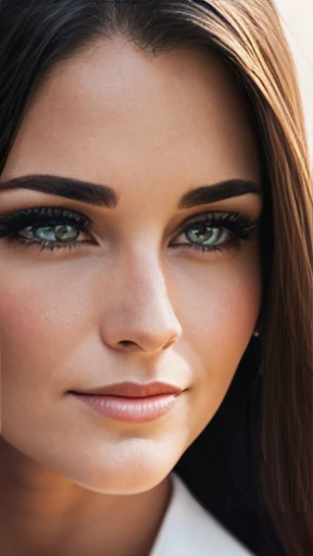 A perfect Aizenberg woman focus on the face