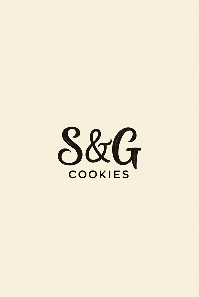 Generate me a logo for a brand in this case it is for a sandwich and cookie business the name is "s&g" I need you to use a color palette in this logo that evokes freshness and sweetness, suggesting quality and tradition. , In addition, these cookies are handmade. ,Use a very friendly typography such as rounded or handwritten fonts to convey warmth and closeness. , Keeping this design clean and easy to remember avoids visual overload