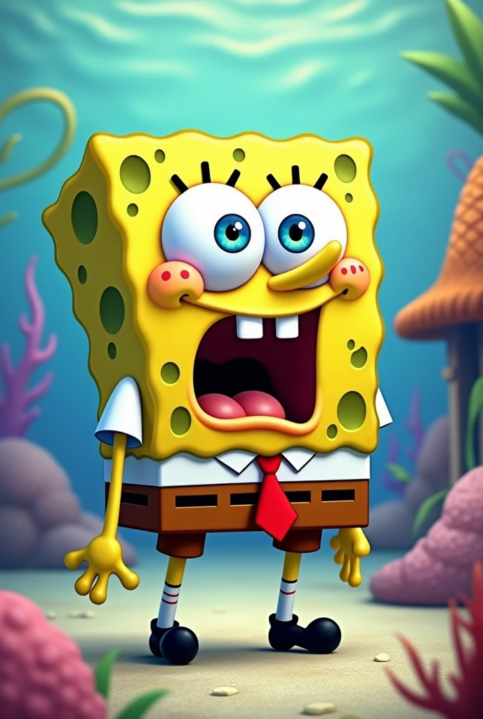 Sponge Bob confused 