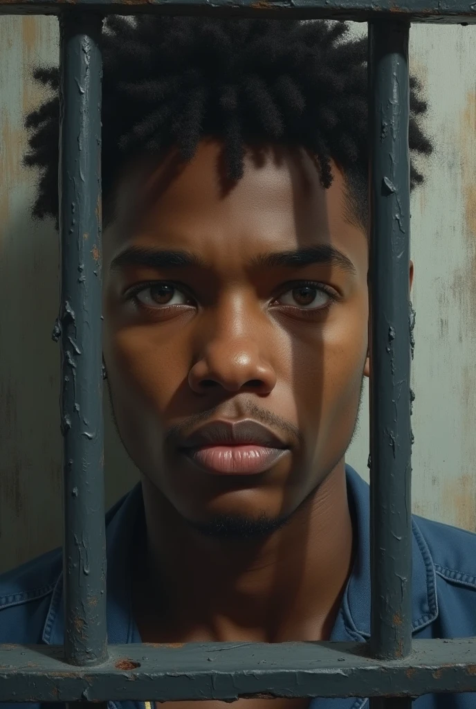 Cover for a book about a young man in jail with more background than the depressing character that is not seen much of the man&#39;s hoarding 
