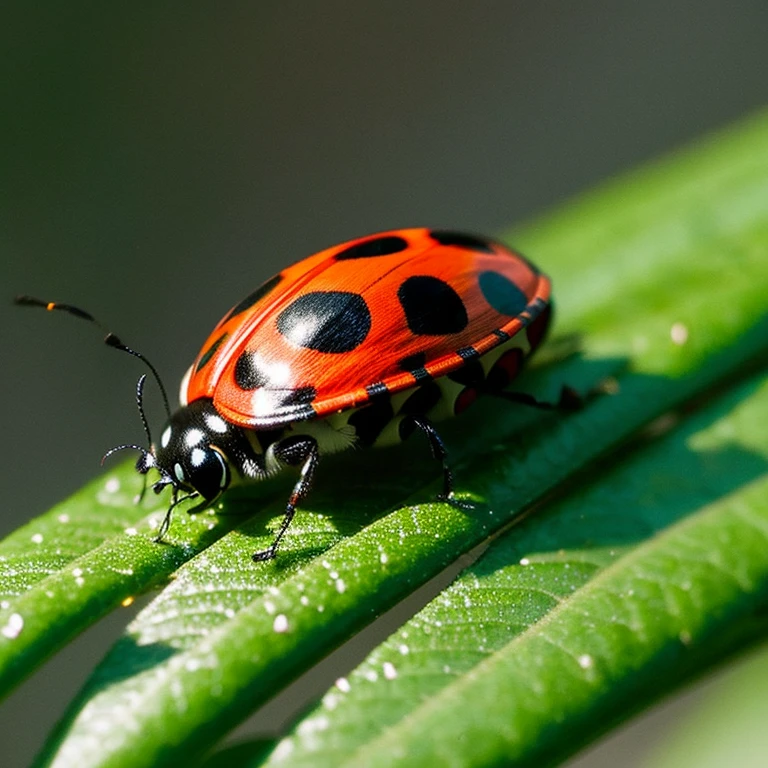 Make an angry ladybug