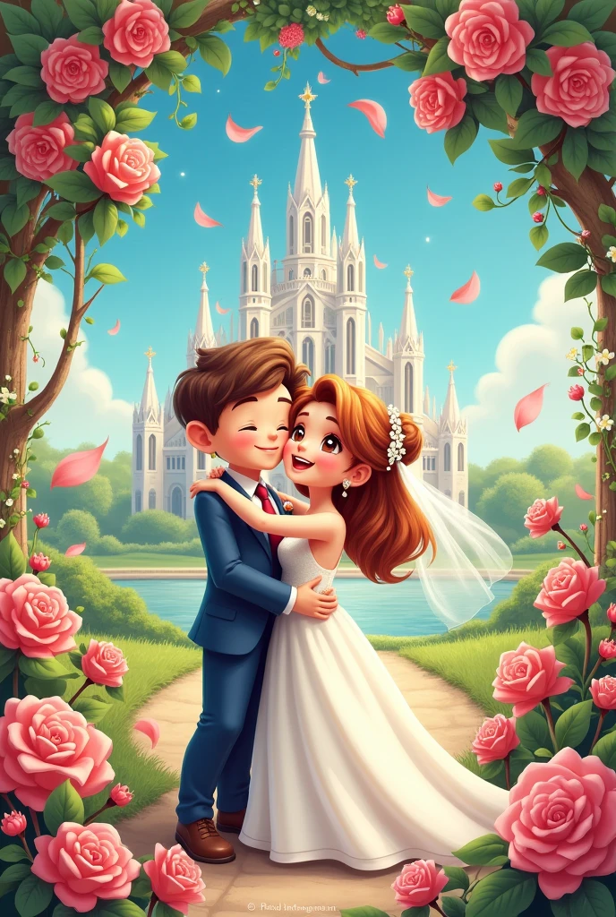 Wedding cover for Nintendo video game